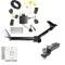 Tow Package For 11-20 Dodge Journey w/o LED Taillights Trailer Hitch w/ Wiring 2" Drop Mount 2" Ball 2" Receiver