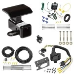 Trailer Hitch w/ 7-Way RV Wiring For 09-11 Volkswagen Tiguan Class 3 2" Receiver All Models 