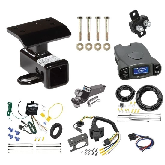 75658 85343 20506 7012a 119191 21536 90195 Draw-Tite Trailer Hitch Tow Package Prodigy P3 Brake Control 09-11 Volkswagen Tiguan 7-Way RV Wiring 2" Drop Mount 2" Ball Class 3 2" Receiver Tekonsha 09 10 11 2009 2010 2011 Trailer Hitch Tow Package Prodigy P3 Brake Control For 09-11 Volkswagen Tiguan w/ 7-Way RV Wiring 2" Drop Mount 2" Ball Class 3 2" Receiver Draw-Tite Tekonsha