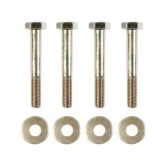 Trailer Tow Hitch Hardware Fastener Kit For 09-17 VW Tiguan 17-18 Limited Only Class 3 2" Towing Receiver