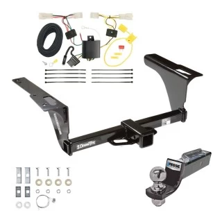 Tow Package For 10-14 Subaru Legacy All Models Trailer Hitch w/ Wiring 2" Drop Mount 2" Ball 2" Receiver