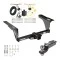 Tow Package For 10-14 Subaru Legacy All Models Trailer Hitch w/ Wiring 2" Drop Mount 2" Ball 2" Receiver