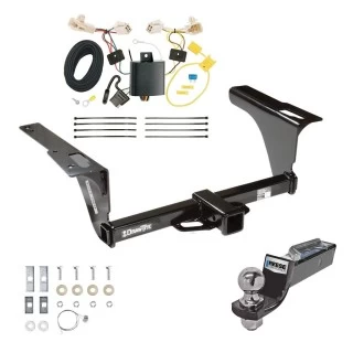 Tow Package For 15-19 Subaru Legacy All Models Trailer Hitch w/ Wiring 2" Drop Mount 2" Ball 2" Receiver