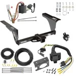 Trailer Hitch w/ 7-Way RV Wiring For 10-19 Subaru Outback Wagon Class 3 2" Receiver