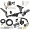Trailer Hitch Tow Package w/ 7-Way RV Wiring For 10-19 Subaru Outback Wagon w/ 2" Drop Mount 2" Ball Class 3 2" Receiver 