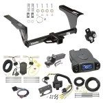 Trailer Hitch Tow Package Prodigy P3 Brake Control For 10-14 Subaru Legacy All Models w/ 7-Way RV Wiring 2" Drop Mount 2" Ball Class 3 2" Receiver Draw-Tite Tekonsha