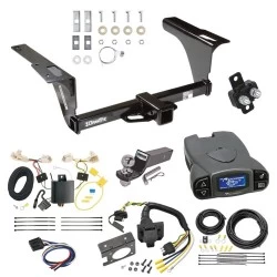 Trailer Hitch Tow Package Prodigy P3 Brake Control For 15-19 Subaru Legacy All Models w/ 7-Way RV Wiring 2" Drop Mount 2" Ball Class 3 2" Receiver Draw-Tite Tekonsha