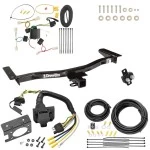 Trailer Hitch w/ 7-Way RV Wiring For 10-12 Lexus RX350 All Models Class 3 2" Receiver