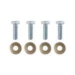 Trailer Tow Hitch Hardware Fastener Kit For 09-20 Ford Flex 10-19 Lincoln MKT Class 3 2" Towing Receiver