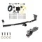 Tow Package For 11-13 KIA Sorento 4 Cyl. Trailer Hitch w/ Wiring 2" Drop Mount 2" Ball 2" Receiver
