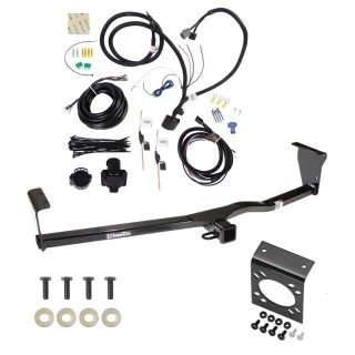 Trailer Hitch w/ 7-Way RV Wiring For 11-13 KIA Sorento V6 Models Class 3 2" Receiver EX V6 w/Factory Tow Package