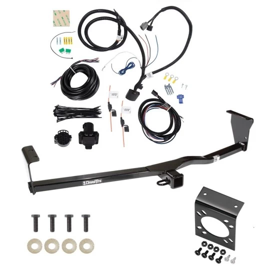 Trailer Hitch w/ 7-Way RV Wiring For 11-13 KIA Sorento V6 Models Class 3 2" Receiver EX V6 w/Factory Tow Package