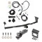 Trailer Hitch Tow Package w/ 7-Way RV Wiring For 11-13 KIA Sorento V6 Models w/ 2" Drop Mount 2" Ball Class 3 2" Receiver