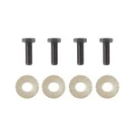 Trailer Tow Hitch Hardware Fastener Kit For 10-12 Hyundai Santa Fe 11-13 KIA Sorento Tow Receiver
