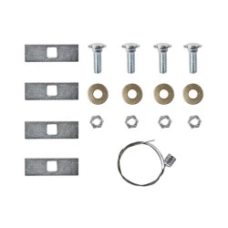 Trailer Tow Hitch Hardware Fastener Kit For 09-10 Ford Edge Sport 2" Receiver Class 3