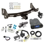 Trailer Hitch Tow Package Prodigy P3 Brake Control For 09-14 Ford F-150 10-14 F-150 Raptor w/ 7-Way RV Wiring 2" Drop Mount 2" Ball Class 4 2" Receiver Draw-Tite Tekonsha