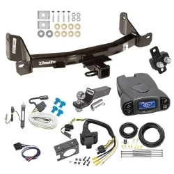Trailer Hitch Tow Package Prodigy P3 Brake Control For 09-14 Ford F-150 10-14 F-150 Raptor w/ 7-Way RV Wiring 2" Drop Mount 2" Ball Class 4 2" Receiver Draw-Tite Tekonsha