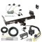 Trailer Hitch w/ 7-Way RV Wiring For 11-13 Jeep Grand Cherokee Class 3 2" Receiver