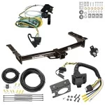 Trailer Hitch w/ 7-Way RV Wiring For 95-03 Ford Econoline Van All Exc Shuttle Bus Class 4 2" Receiver