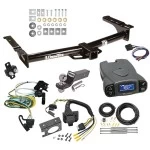 Trailer Hitch Tow Package Prodigy P3 Brake Control For 95-03 Ford Econoline Van All Exc Shuttle Bus w/ 7-Way RV Wiring 2" Drop Mount 2" Ball Class 4 2" Receiver Draw-Tite Tekonsha