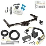Trailer Hitch w/ 7-Way RV Wiring For 75-07 Ford Econoline Van Except Shuttle Bus Class 4 2" Receiver