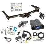 Trailer Hitch Tow Package Prodigy P3 Brake Control For 75-07 Ford Econoline Van Except Shuttle Bus w/ 7-Way RV Wiring 2" Drop Mount 2" Ball Class 4 2" Receiver Draw-Tite Tekonsha