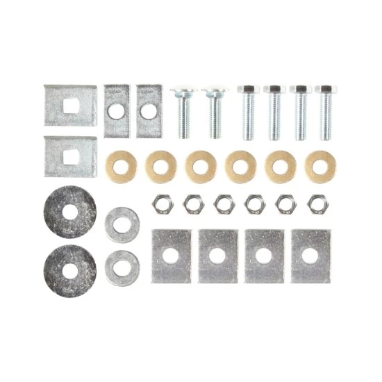 Trailer Tow Hitch Hardware Fastener Kit For 75-14 Ford Econoline Van Except Shuttle Bus Class 3 2" Towing Receiver