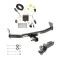 Tow Package For 11-16 Jeep Compass 17-17 (Old Body Style) Trailer Hitch w/ Wiring 2" Drop Mount 2" Ball 2" Receiver