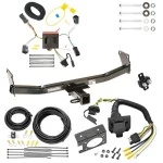 Trailer Hitch w/ 7-Way RV Wiring For 11-16 Jeep Compass 17-17 (Old Body Style) Class 3 2" Receiver