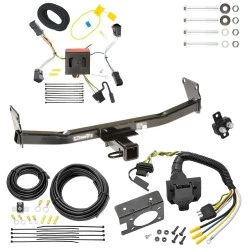 Trailer Hitch w/ 7-Way RV Wiring For 11-16 Jeep Compass 17-17 (Old Body Style) Class 3 2" Receiver