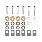 Trailer Tow Hitch Hardware Fastener Kit For 11-16 Nissan Quest 2" Towing Receiver