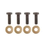 Trailer Tow Hitch Hardware Fastener Kit For 10-15 Hyundai Tucson 11-16 KIA Sportage Class 3 2" Towing Receiver