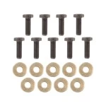 Trailer Tow Hitch Hardware Fastener Kit For 08-13 Toyota Highlander Class 3 2" Receiver