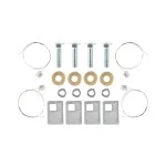 Trailer Tow Hitch Hardware Fastener Kit For 08-14 Toyota Hilux All Styles 2" Towing Receiver