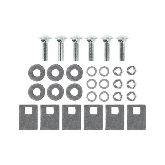 Trailer Tow Hitch Hardware Fastener Kit For 97-03 Ford F-150 2004 Heritage 97-99 F-250 Light Duty 99-07 F-250 F-350 Super Duty Class 3 2" Towing Receiver