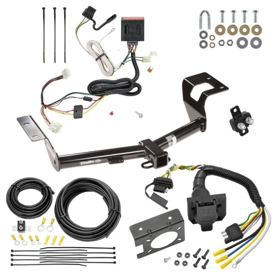 Trailer Hitch w/ 7-Way RV Wiring For 12-16 Honda CR-V All Models Class 3 2" Receiver