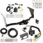 Trailer Hitch w/ 7-Way RV Wiring For 17-18 Ford Escape All Models Class 3 2" Receiver