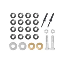 Trailer Tow Hitch Hardware Fastener Kit For 12-15 BMW X1 w/ Panoramic Sunroof Only Class 3 2" Towing Receiver