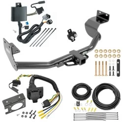 Trailer Hitch w/ 7-Way RV Wiring For 13-18 Hyundai Santa Fe Sport 14-15 KIA Sorento Class 3 2" Receiver