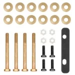 Trailer Tow Hitch Hardware Fastener Kit For 13-18 Hyundai Santa Fe Sport 5Passenger 14-15 KIA Sorento