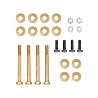 Trailer Tow Hitch Hardware Fastener Kit For 13-18 Hyunda Santa Fe w/ 3rd Row Seats 2019 XL Only Class 3 2" Receiver