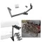 Trailer Hitch w/ 4 Bike Rack For 09-12 INFINITI FX35 09-13 FX37 14-17 QX70 2013 FX37 Approved for Recreational & Offroad Use Carrier for Adult Woman or Child Bicycles Foldable