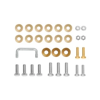 Trailer Tow Hitch Hardware Fastener Kit For 09-12 INFINITI FX35 09-13 FX37 14-17 QX70 2013 FX37 Receiver