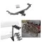 Trailer Hitch w/ 4 Bike Rack For 10-18 Acura RDX Approved for Recreational & Offroad Use Carrier for Adult Woman or Child Bicycles Foldable