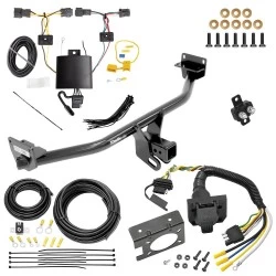 Trailer Hitch w/ 7-Way RV Wiring For 19-21 Hyundai Tucson Excluding Night Edition Class 3 2" Receiver