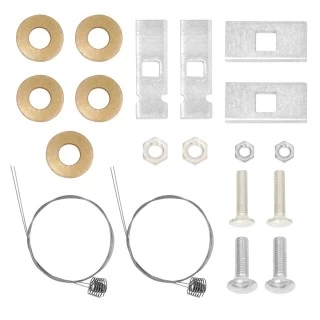 HWKIT3 Draw-Tite Hardware Kit Class 3 Trailer Hitch Trailer Tow Hitch Hardware Fastener Kit For 14-23 Ford Transit Connect All Styles 2" Receiver