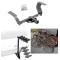 Trailer Hitch w/ 4 Bike Rack For 14-18 Subaru Forester Approved for Recreational & Offroad Use Carrier for Adult Woman or Child Bicycles Foldable