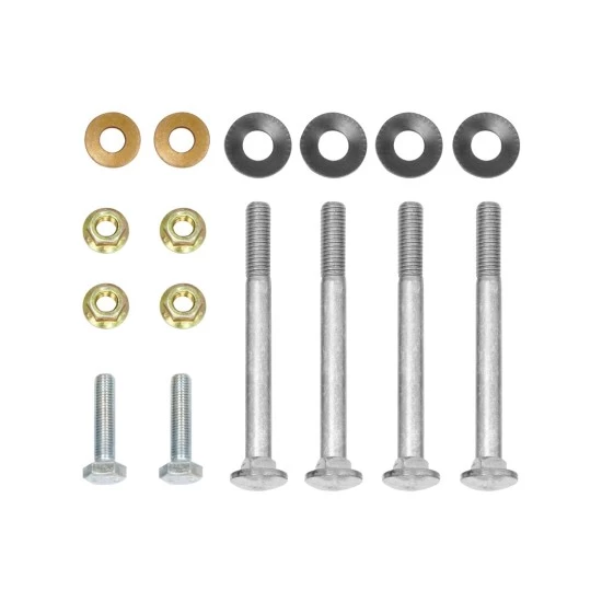 Trailer Tow Hitch Hardware Fastener Kit For 14-20 Mitsubishi Outlander Except PHEV 2" Receiver