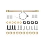 Trailer Tow Hitch Hardware Fastener Kit For 15-19 Chevy Silverado GMC Sierra 2500HD 3500HD