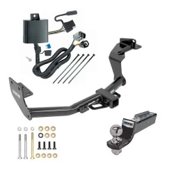 Tow Package For 16-20 KIA Sorento V6 Models Trailer Hitch w/ Wiring 2" Drop Mount 2" Ball 2" Receiver